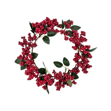 Bulk 12 Xmas Berry Wreath 26cm