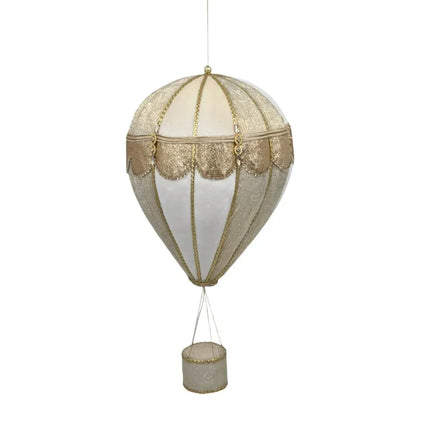 Bulk 4 Xmas Champagne & White Velvet Balloon 46cm