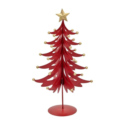Bulk 6 Xmas Metal Tree 18x31cmh