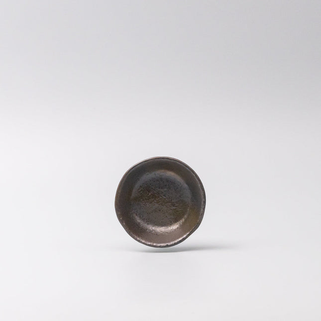 Sauce Dish 8cm Bronze Glaze