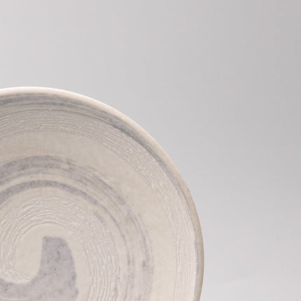 Dinner Plate 23cm Grey Swirl Glaze