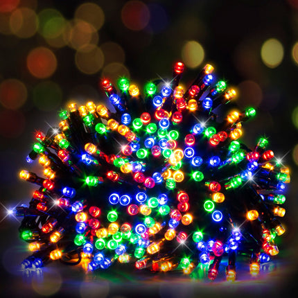 1000 LED Fairy Lights – Indoor & Outdoor Available in 3 Colors - Multicolor