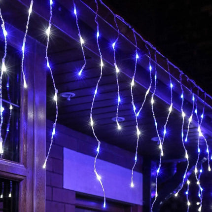 500 LED Icicle Lights – available in 4 Colors - Warm White