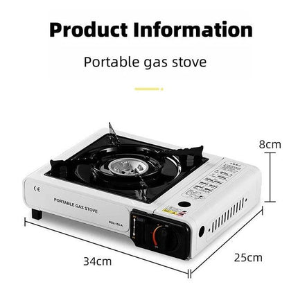 Portable Camping Cartridge Stove White