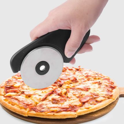 Stackable Kitchen Tool Set - Multi-Function Grater, Herb Cutter, Garlic Press, Can Opener, Cheese Grater, Pizza Cutter & Spice Set