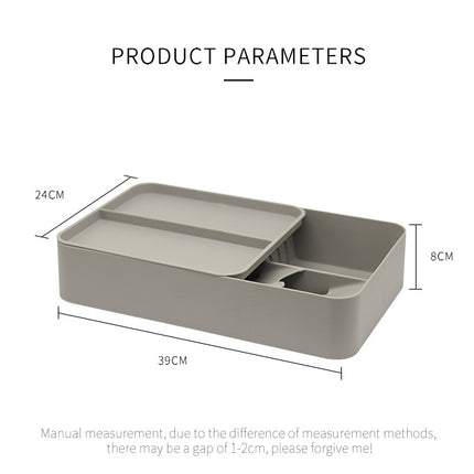Kitchen Tableware Rack - Non-Punching Installation, Gray
