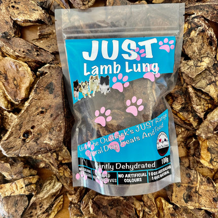 1x Just Lamb Lung - 100g
