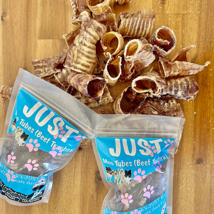 1x Just Moo Tubes ( Beef Trachea )