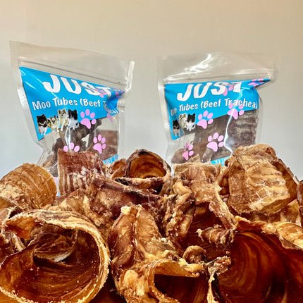 1x Just Moo Tubes ( Beef Trachea )