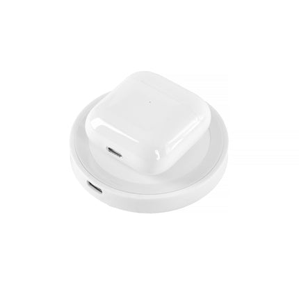 20W USB-C & USB-A Fast Charging Wall Charger + 15W Qi Wireless Charging Pad – Dual-Mode Power Kit