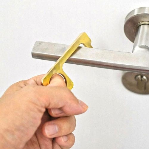 4 Pcs Clean Germ Free Hygiene Hand Antimicrobial Metal Key