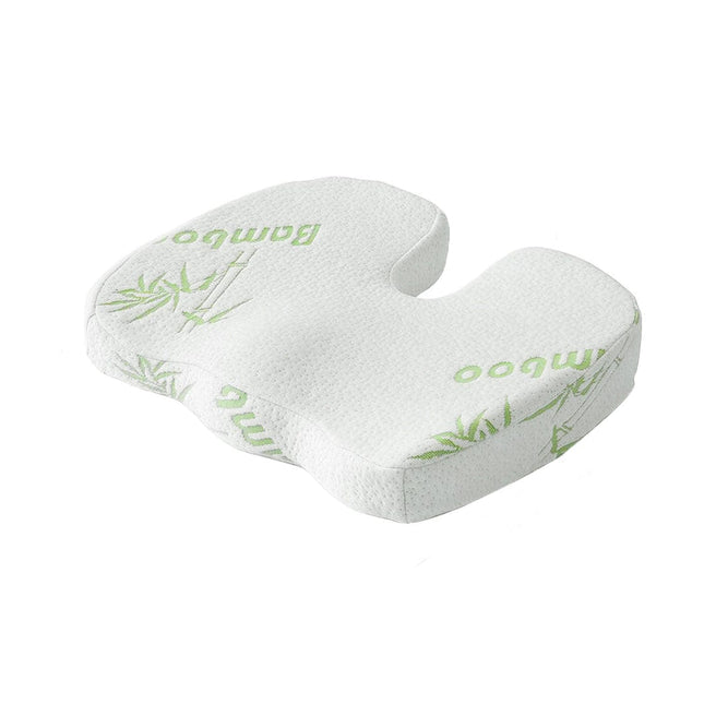 Memory Foam Lumbar Back Support Cushion Seat Set