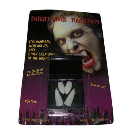 2 x Tooth caps - vampire fangs