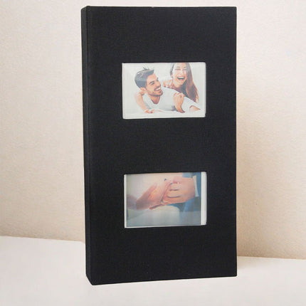 Photo album with luxurious cover Assorted colours Large 300 PCs 6 Inch - Red