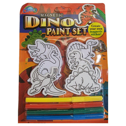 Magnetic paint set- dinosaurs