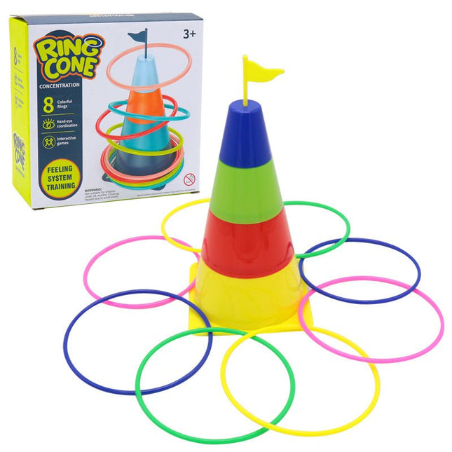 Kids Outdoor Sport Toys Funny Ring Toss Game Home Educational Toys
