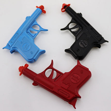 2 PCs of Diecast metal spud gun pack red + black - 2 Red