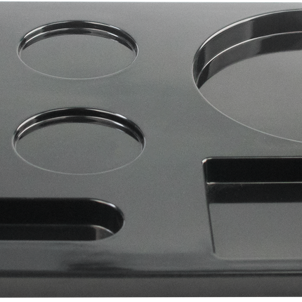 Melamine Kettle Tray - Black