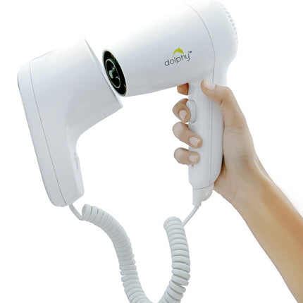 Wall Mount Hair Dryer 1200W - White