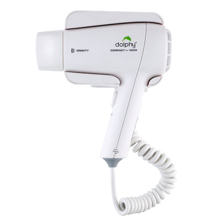 Plaza Wall Mount Hair Dryer 1800W - White