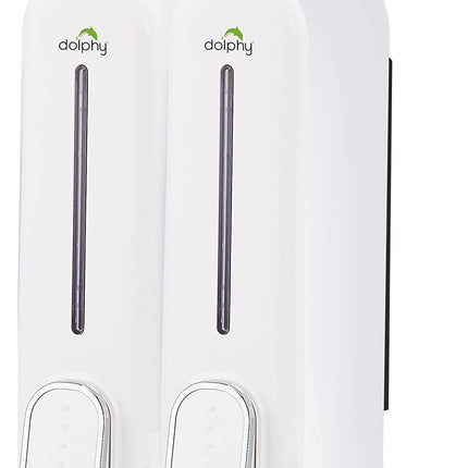 CLASSIC Dual Soap/Shampoo Dispenser 300ml -White