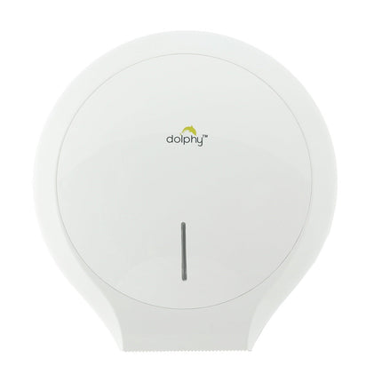 CLASSIC Jumbo Toilet Paper Roll Dispenser - White
