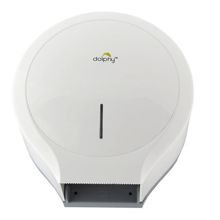 CLASSIC Jumbo Toilet Paper Roll Dispenser - White