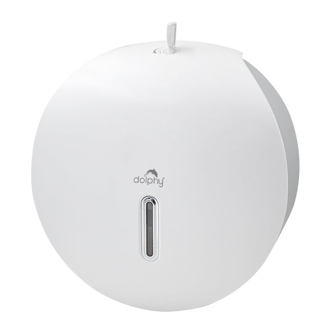 PLAZA Jumbo Toilet Roll Dispenser - White