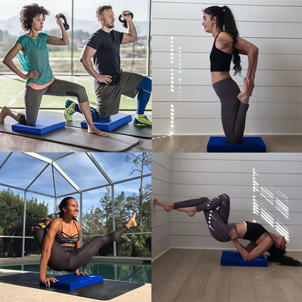 Balance Foam Pad Non-Slip Mat Exercise Soft pads for Fitness and Balance Strength Training Yoga Pilates Gym for Physical Therapy Knee Cushion