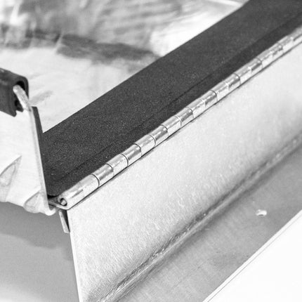 Truma Cowl Cover Silver Universal Aluminum Checker Plate External Flue Vent Spraying Console Replacement Part Fits Truma Water Heater 27x15x4cm