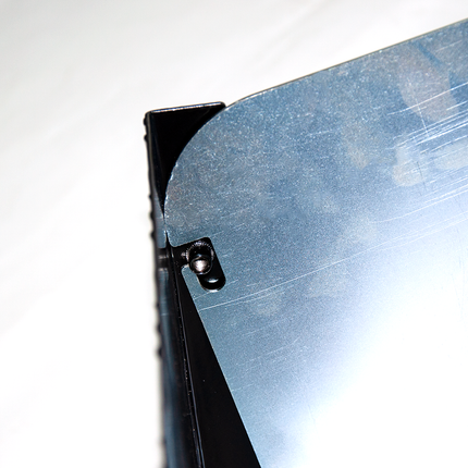 Battery Box Set Sturdy Galvanized Trailer Caravan Boat Spare Part with Lid and Hole for Secure Suits battery up to 160mm deep x 350mm wide Height 250mm