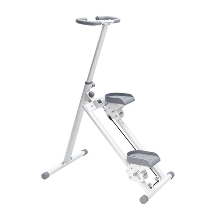Foldable Stair Stepper for Home Gym Exercise Height Adjustable Vertical Climber Machine 150kg Loading Capacity with Digital Display for Full-Body Workout