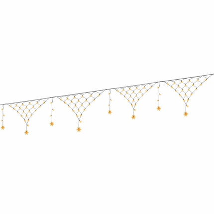 Jingle Jollys Christmas Lights Solar Fairy Lights Warm White Christmas Decorations 4m
